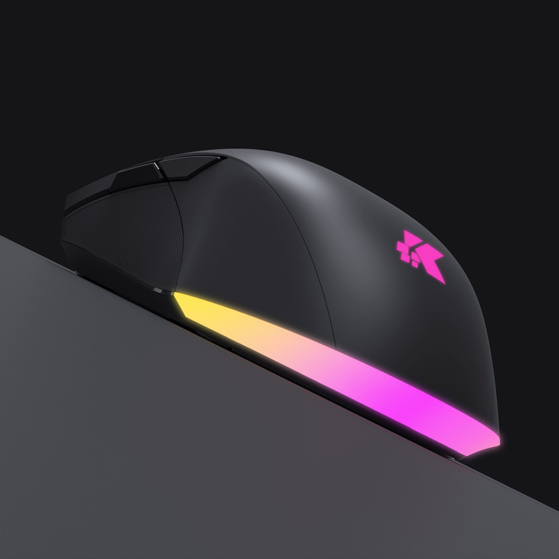 KY-M1011RF RGB retroiluminado adequado para mouse de jogo sem fio para jogadores 11
