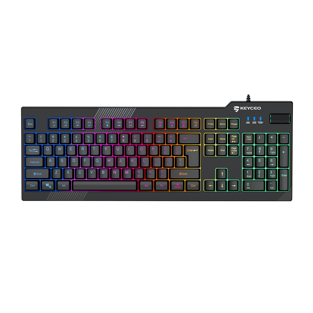 KY-K9330 인체공학적 게이밍 키보드 8