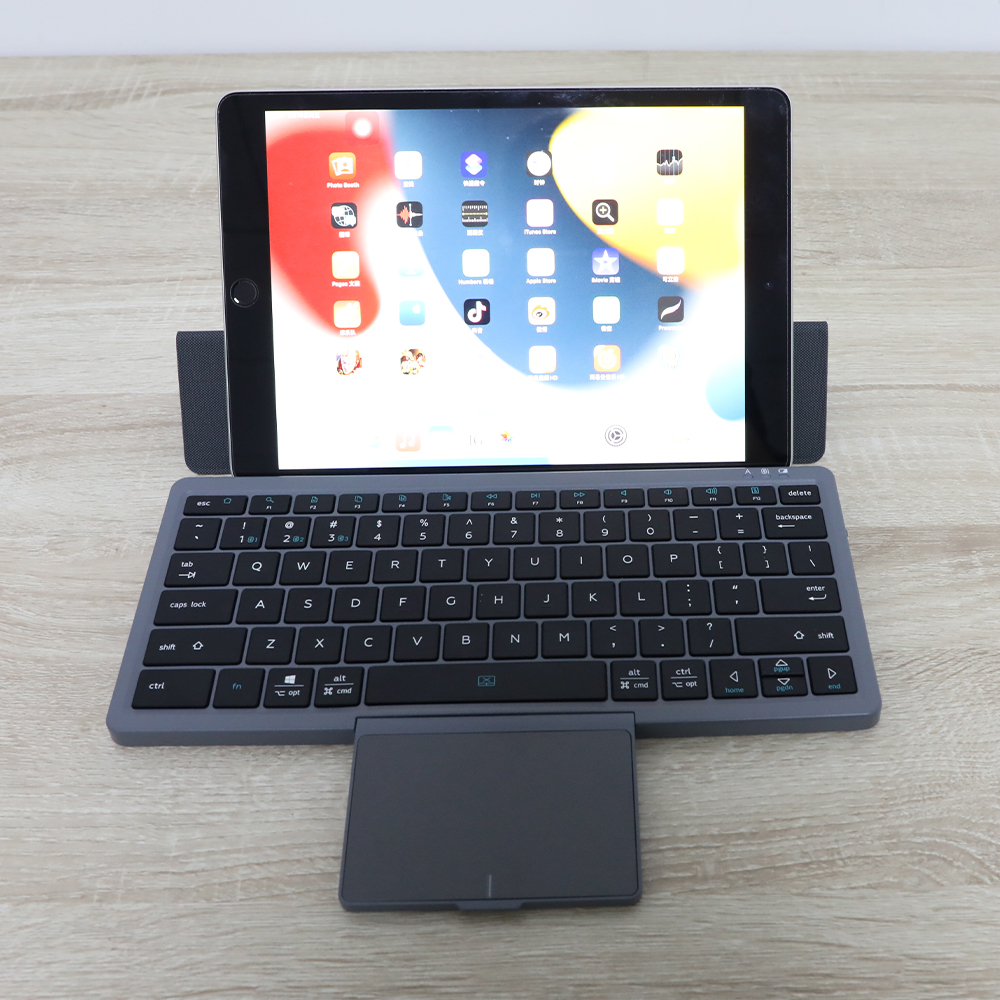 Peapod-24 teclado de design de touchpad oculto sem fio 9