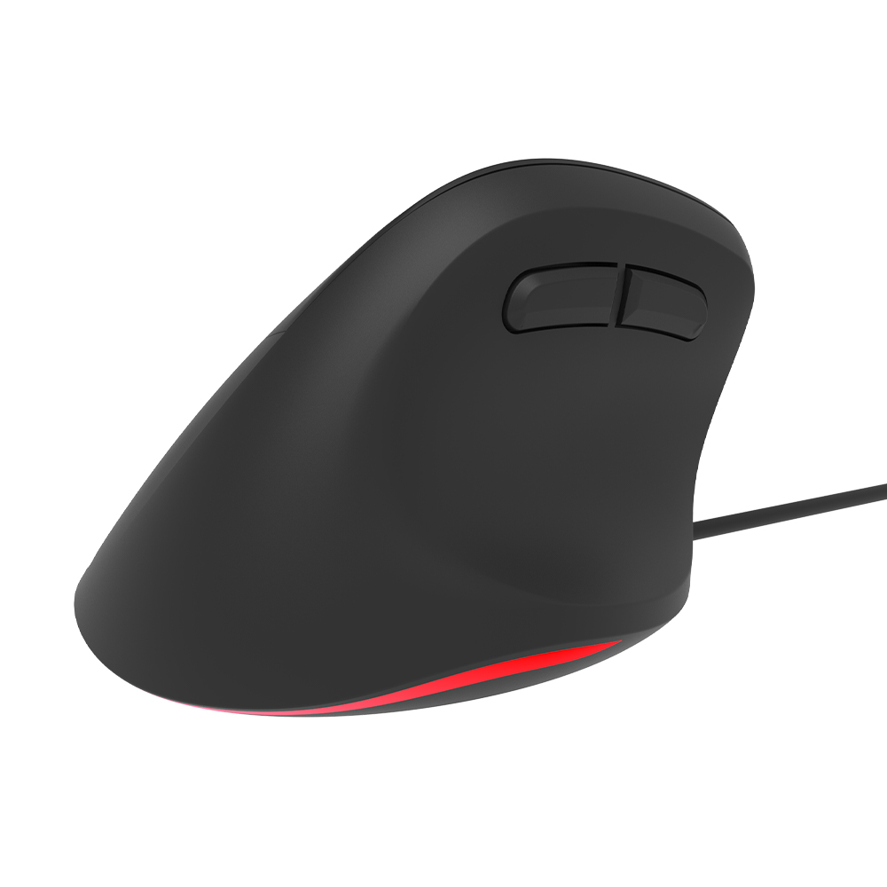 KY-ML620 IDM مريح تصميم اليد اليسرى الرأسي الماوس مخصص OEM سلكي يدوي الألعاب ماوس يقلل من إجهاد المعصم الشركة المصنعة 8