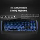 Membrane Keyboard Gaming Support All the Languange Keyceo 6