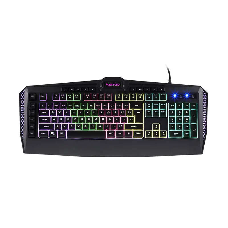 Membrane Keyboard Gaming Support All the Languange Keyceo 2