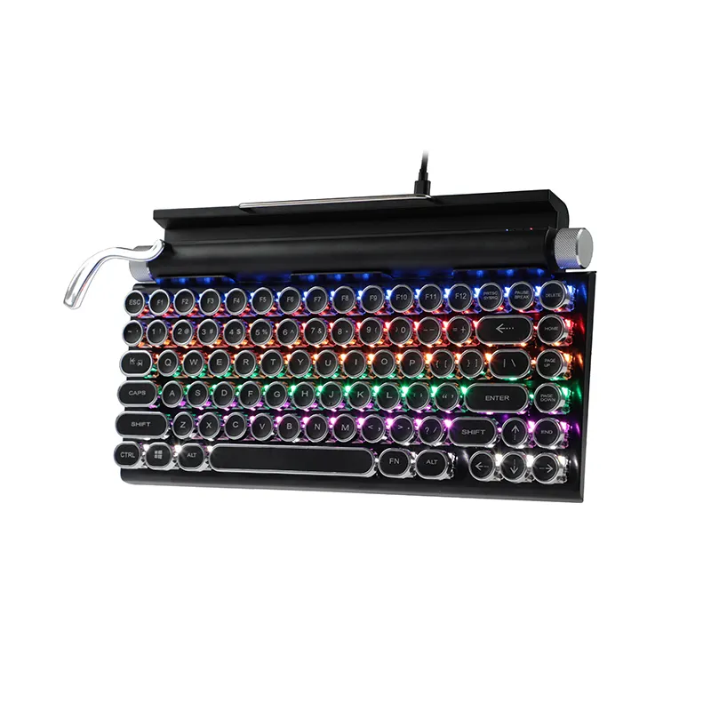 Rainbow Or RGB Dongguan Good Keyboards for Gaming Keyceo 2