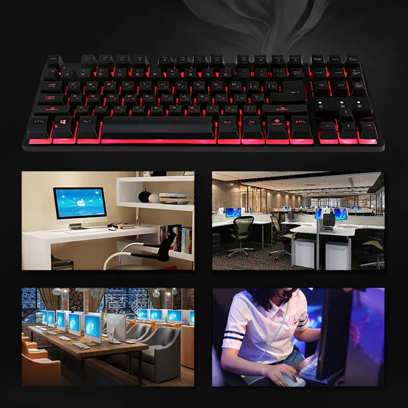 KY-K9340 367*156*40mm 3000 Gaming Keyboard Keyceo Manufacture 6