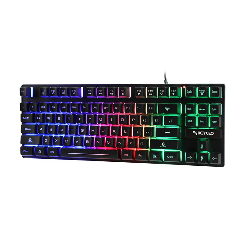 Keyceo Difference Between Mechanical and Membrane Keyboard Gaming USB 2
