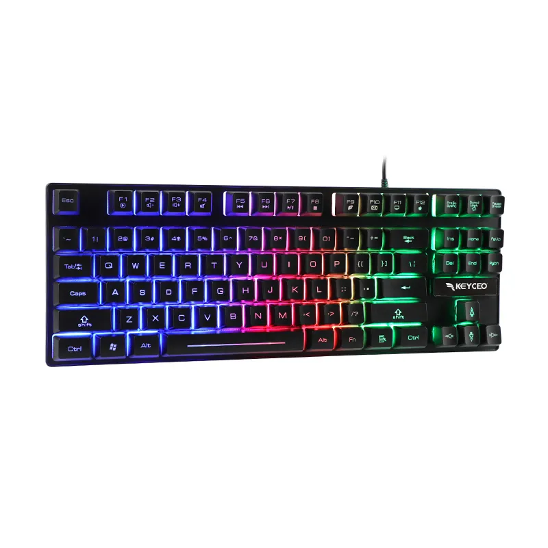 Keyceo Difference Between Mechanical and Membrane Keyboard Gaming USB 3