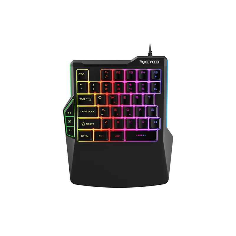 KY-K9820 Neues Design, gute Qualität, eine Hand, echte Gaming-Tastatur, speziell für die linke Hand, klein. Das Design für Gamer 1
