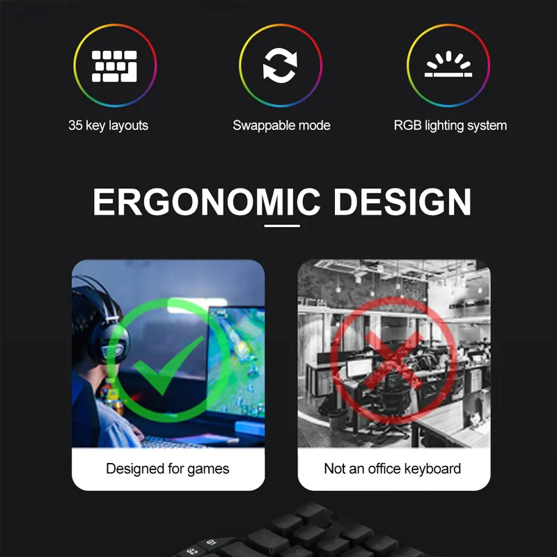 Gaming Keyboard Keyceo 8