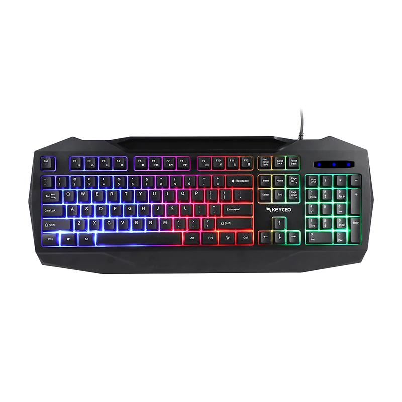 KY-K9830 Günstige Gaming-Tastatur mit RGB-Hintergrundbeleuchtung im Sonderdesign 1