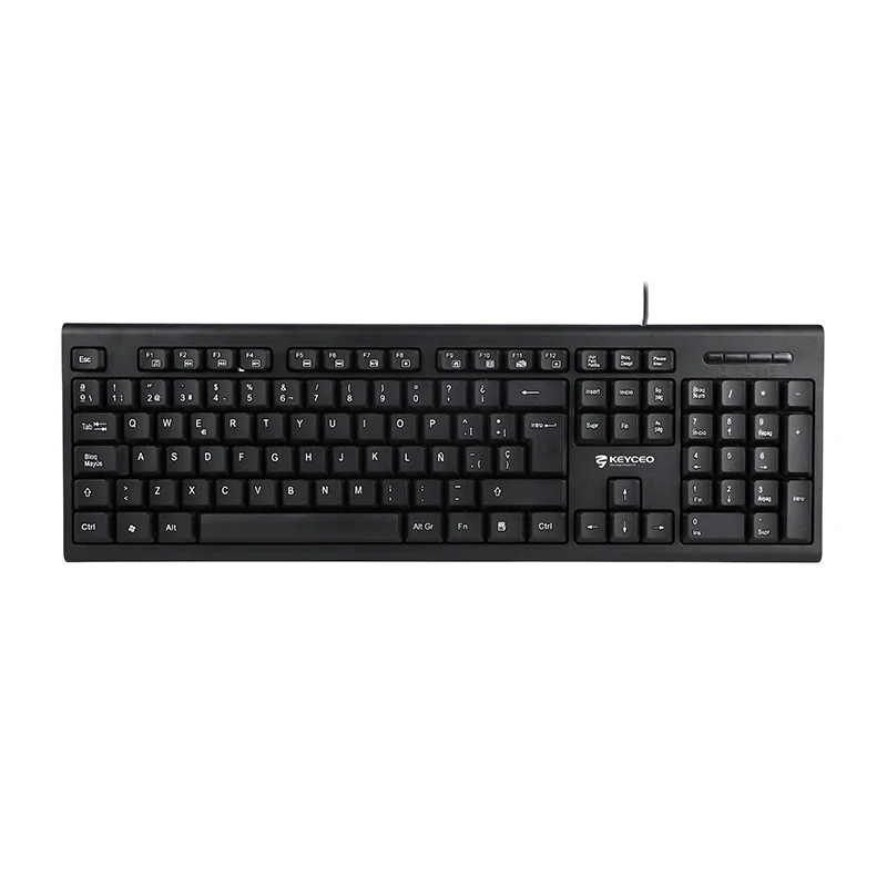 KY-K204 Ergonomic design Classic office keyboard 1