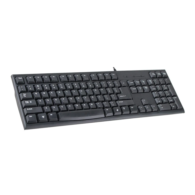 KY-K200 Support 4pcs arrow keys +  W, A, S, D keys orange color office keyboard 1