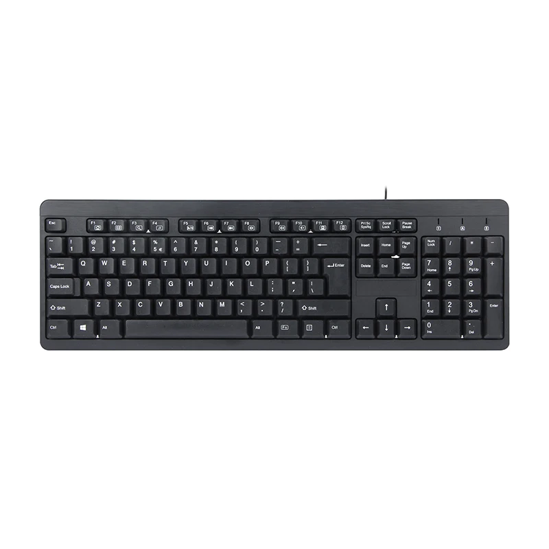 KY-K203 Classic office keyboard 2 foot brackets and pad , more firmly 1