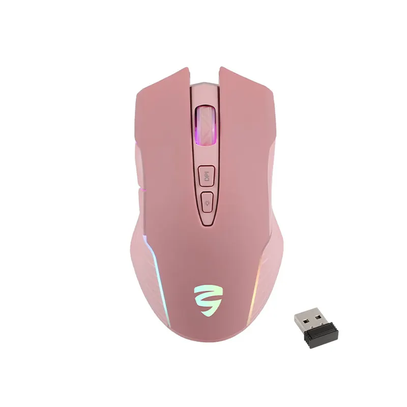 Wireless Gaming Mouse Brands KY-M2010RF KeyceoRGB 800-1200-1600-2400 2