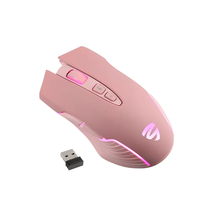 Wireless Gaming Mouse Brands KY-M2010RF KeyceoRGB 800-1200-1600-2400 8