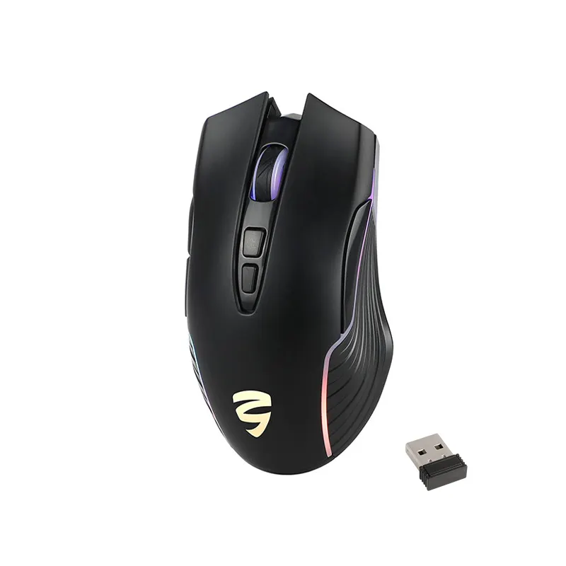 Wireless Gaming Mouse Brands KY-M2010RF KeyceoRGB 800-1200-1600-2400 4