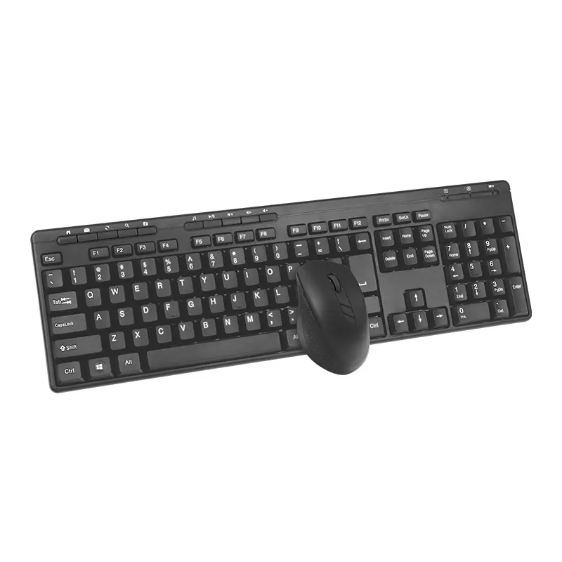 Keyceo Compact Wireless Keyboard and Mouse Combo 10 Pcs Compact Wireless Keyboard and Mouse Combo 3