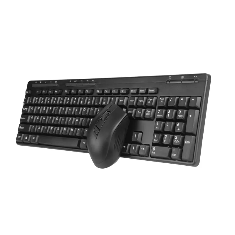 Keyceo Compact Wireless Keyboard and Mouse Combo 10 Pcs Compact Wireless Keyboard and Mouse Combo 4