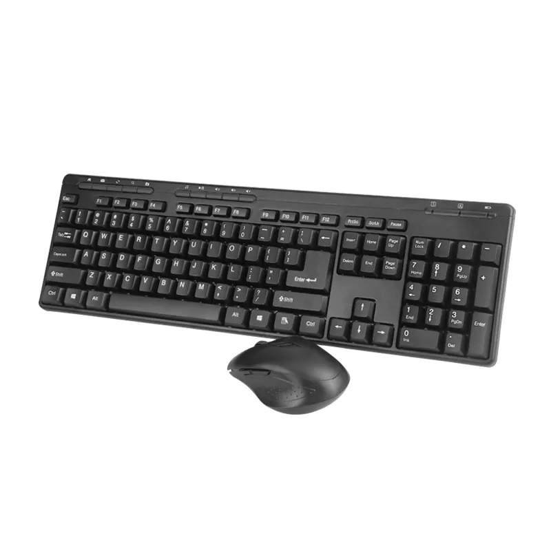 Keyceo Compact Wireless Keyboard and Mouse Combo 10 Pcs Compact Wireless Keyboard and Mouse Combo 5