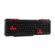 Keyceo Brand Officeworks Wired Keyboard KY-K606 402*150*21mm USB Factory 3