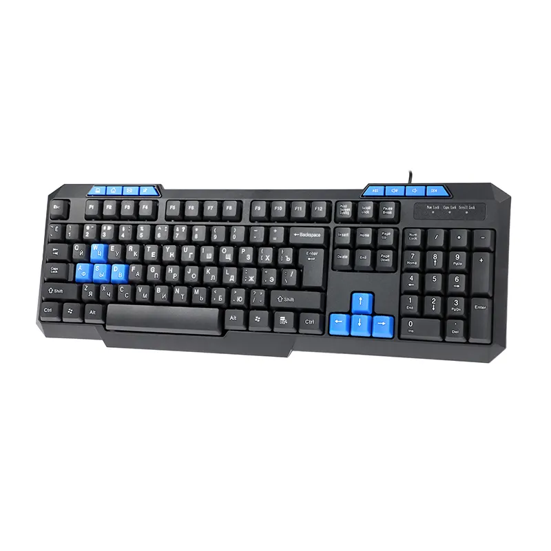 Keyceo Brand Officeworks Wired Keyboard KY-K606 402*150*21mm USB Factory 2