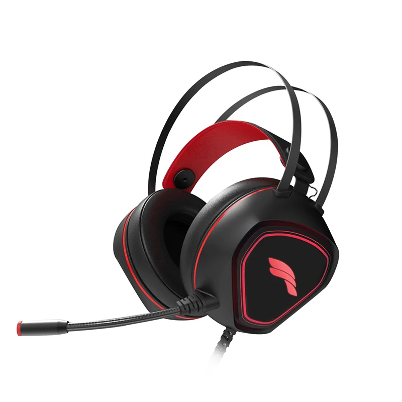 KY-H008 Backlit gaming headset 1.8m soft cable 1