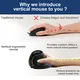 Office Wireless Mouse 2.4G Vertical Wireless Mouse - - Keyceo 7