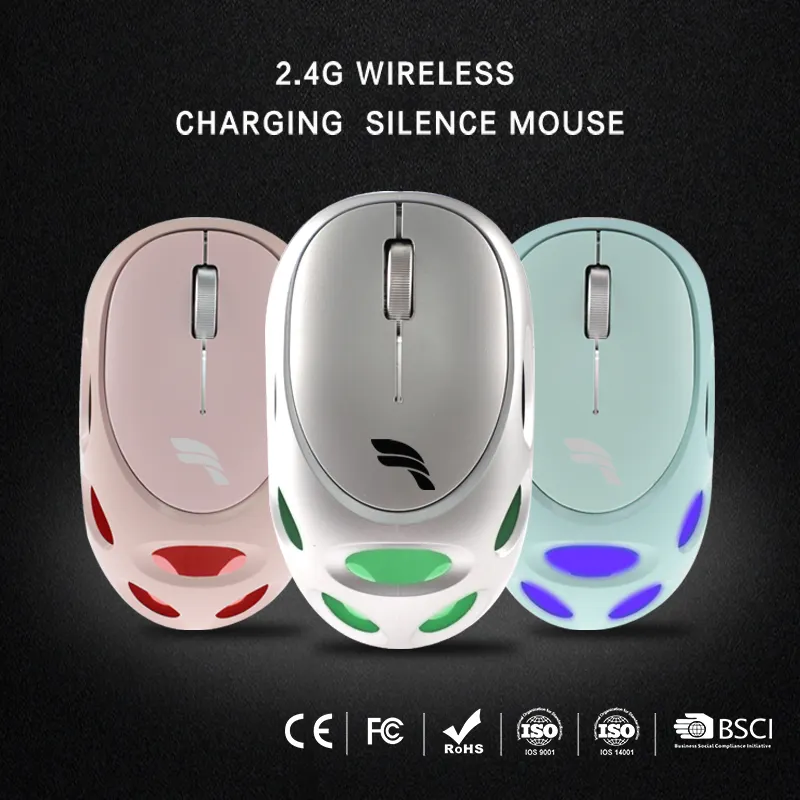 Keyceo - Rgb Keyboard and Mouse Wireless KY-R509 1000DPI 7