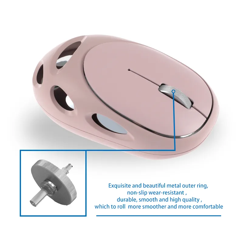 Keyceo - Rgb Keyboard and Mouse Wireless KY-R509 1000DPI 6