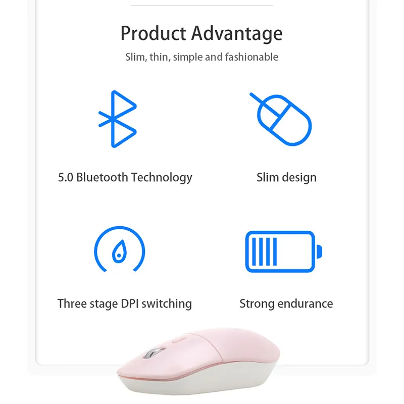 Quality Keyceo Brand Best Wireless Mouse for Office Work 3000 8