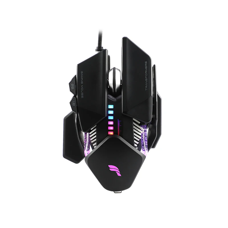 KY-M912 Kovový horní kryt Wired Gaming Mouse 1