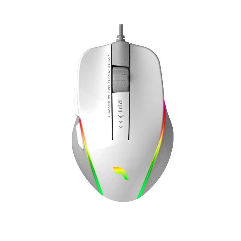 KY-M982 USB Wired Gaming Maus Optische Computer Maus für PC Laptop 3 Tasten Ergonomische Mäuse Led Licht Nacht Leuchten mechanische Maus 1