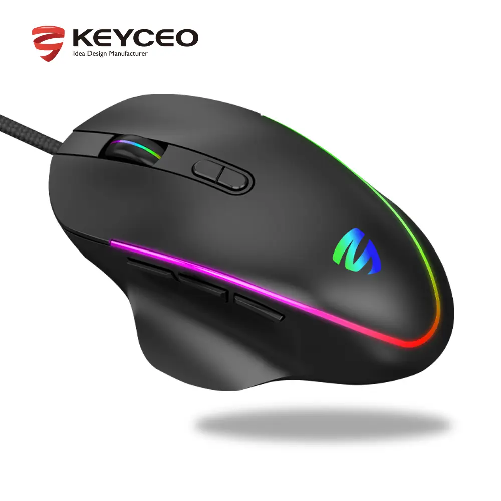 Keyceo Brand RGB Up to 10000DPI G600 Mmo Gaming Mouse 6