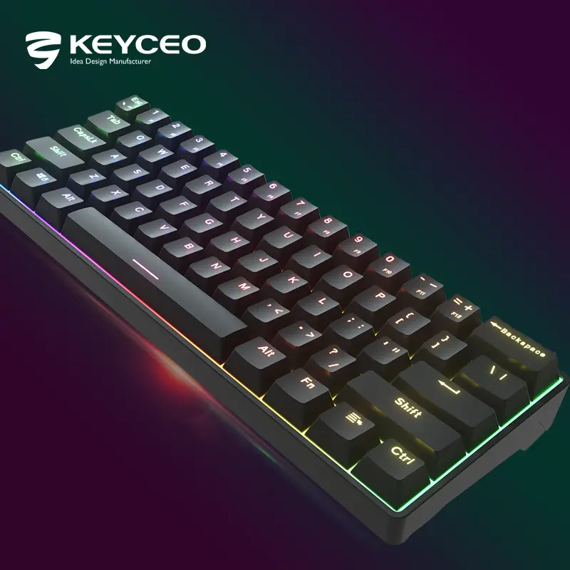 Are Gaming Keyboards Mechanical Rainbow and RGB for - Keyceo 3