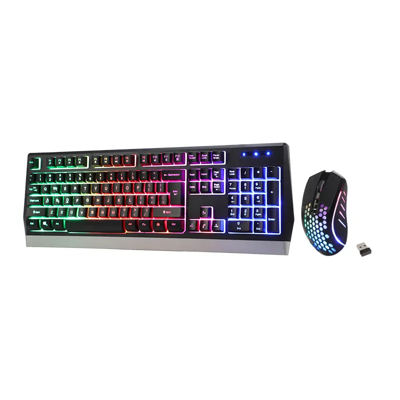 Gaming Keyboard Mouse and Mousepad Keyceo 5