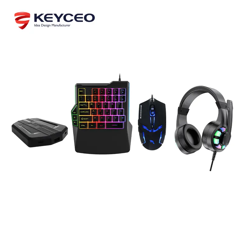 Quality Keyceo Brand Wireless Gaming Keyboard and Mouse Combo Up to 2400DPI Support All the Languange 7