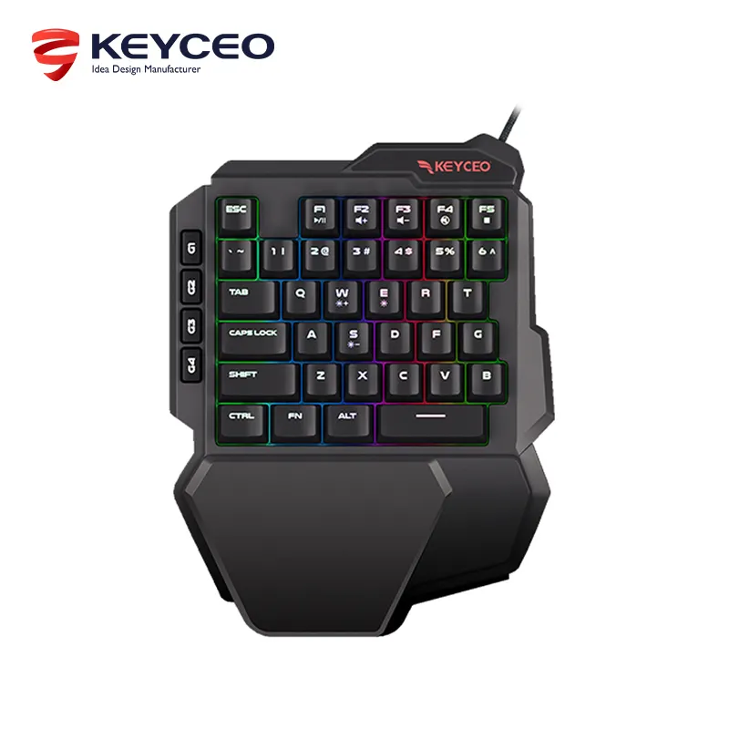 Mechanical Gaming Keyboard with Macro Keys USB RGB and Rainbow Warranty Keyceo 8