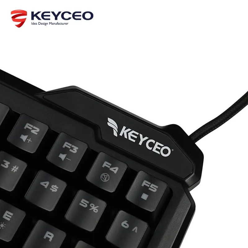 Mechanical Gaming Keyboard with Macro Keys USB RGB and Rainbow Warranty Keyceo 7