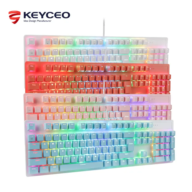 Keyceo Brand Gaming Non Mechanical Keyboard FactoryUSB Yes 3