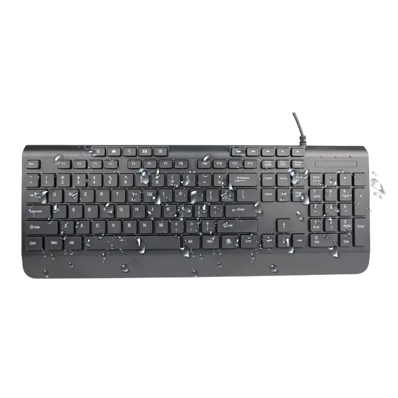 KY-K852MWP Ergonomic design IPX7 Office keyboard 1