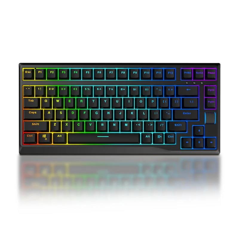 KY-MK82 Special design private tooling new mechanical keyboard with separate volume wheel 1