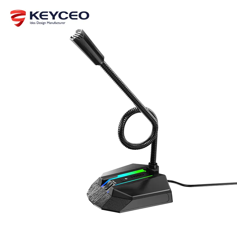 LED - Microphone for Home Office - - Keyceo Company 7