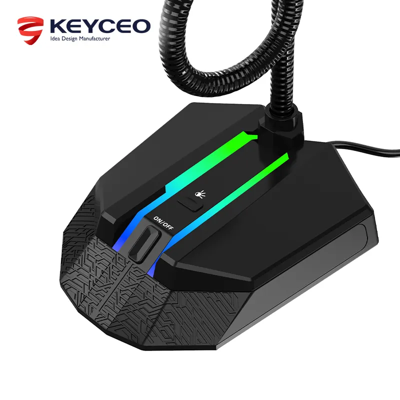 LED - Microphone for Home Office - - Keyceo Company 4