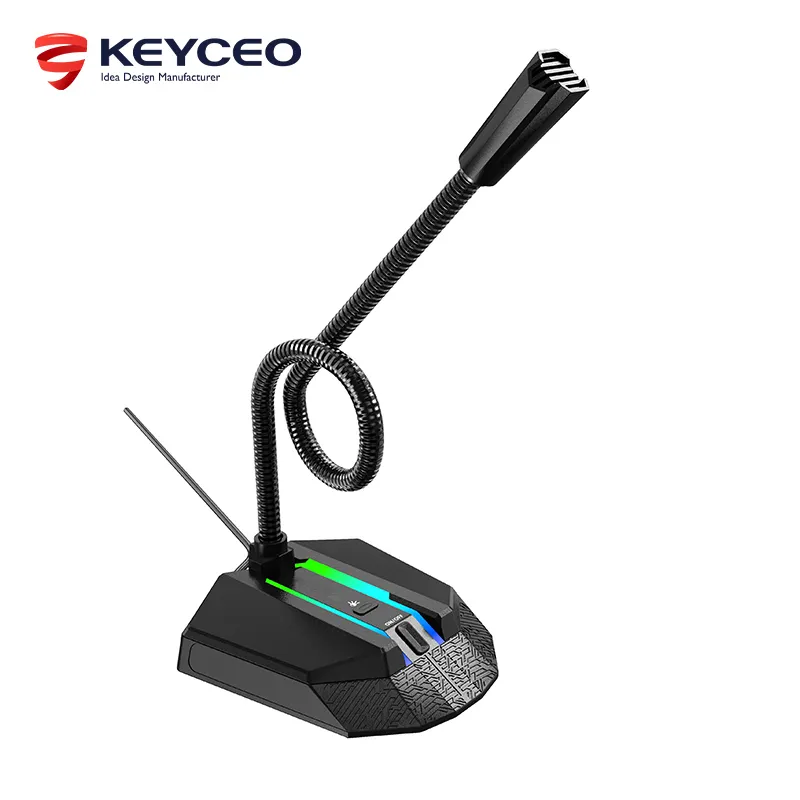 LED - Microphone for Home Office - - Keyceo Company 2
