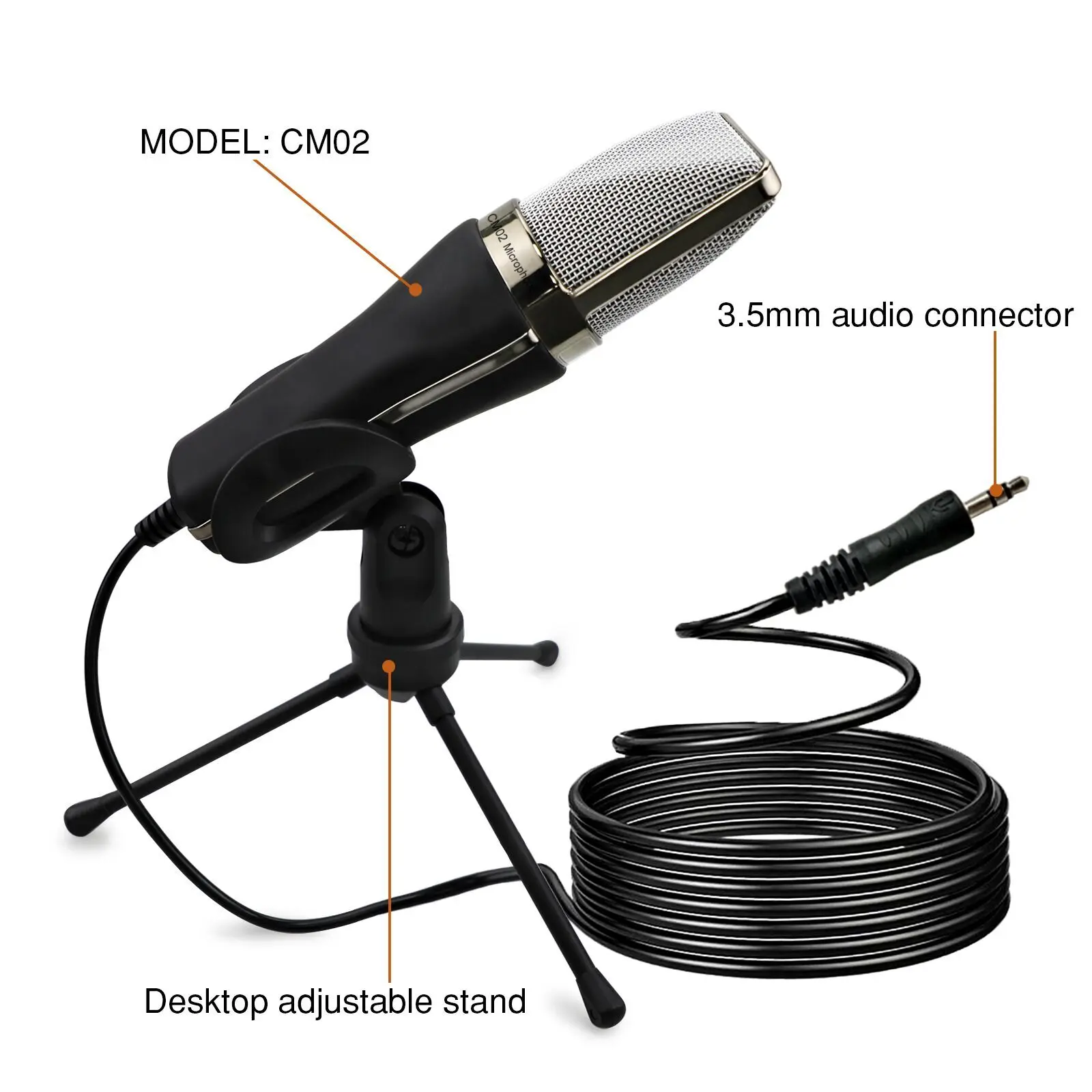 Micrófono condensador de alta calidad KY-MP015 1