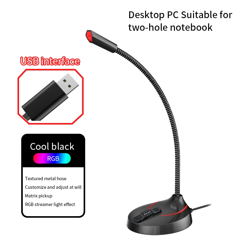 Microphone d'enregistrement KY-MP009 micro 1