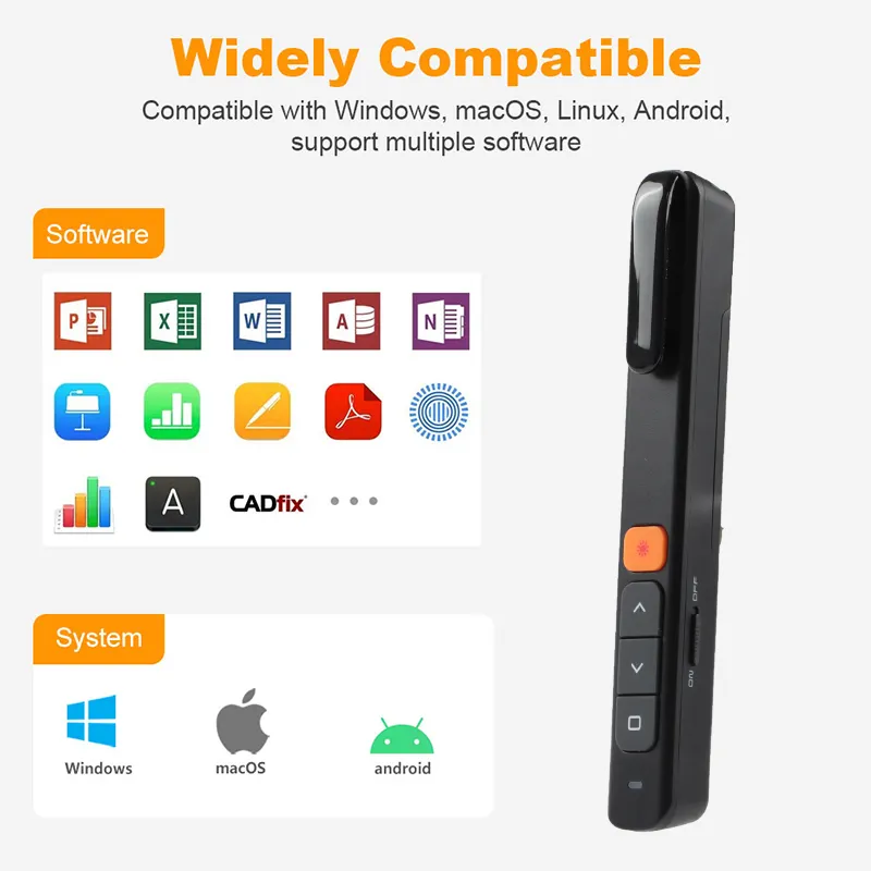 Remote Presentation Clicker Q87 Color Box Packing Or Customized Guangdong Warranty Keyceo 2