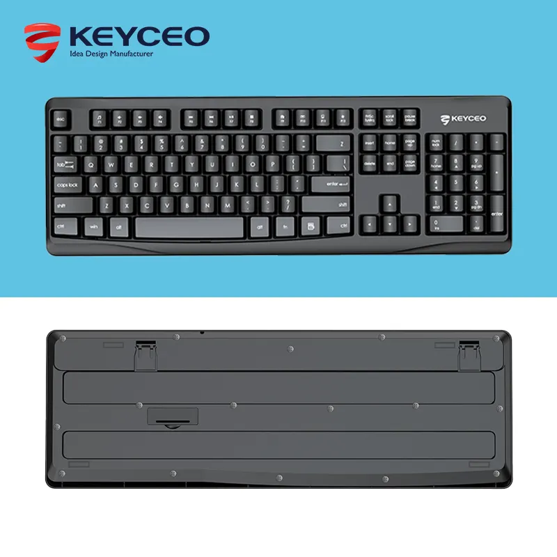Rechargeable Wireless Keyboard and Mouse 5