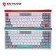 Wireless Mechanical Keyboard for Gaming Keyceo Brand Wired + 2.4G Wireless + Bluetooth 5