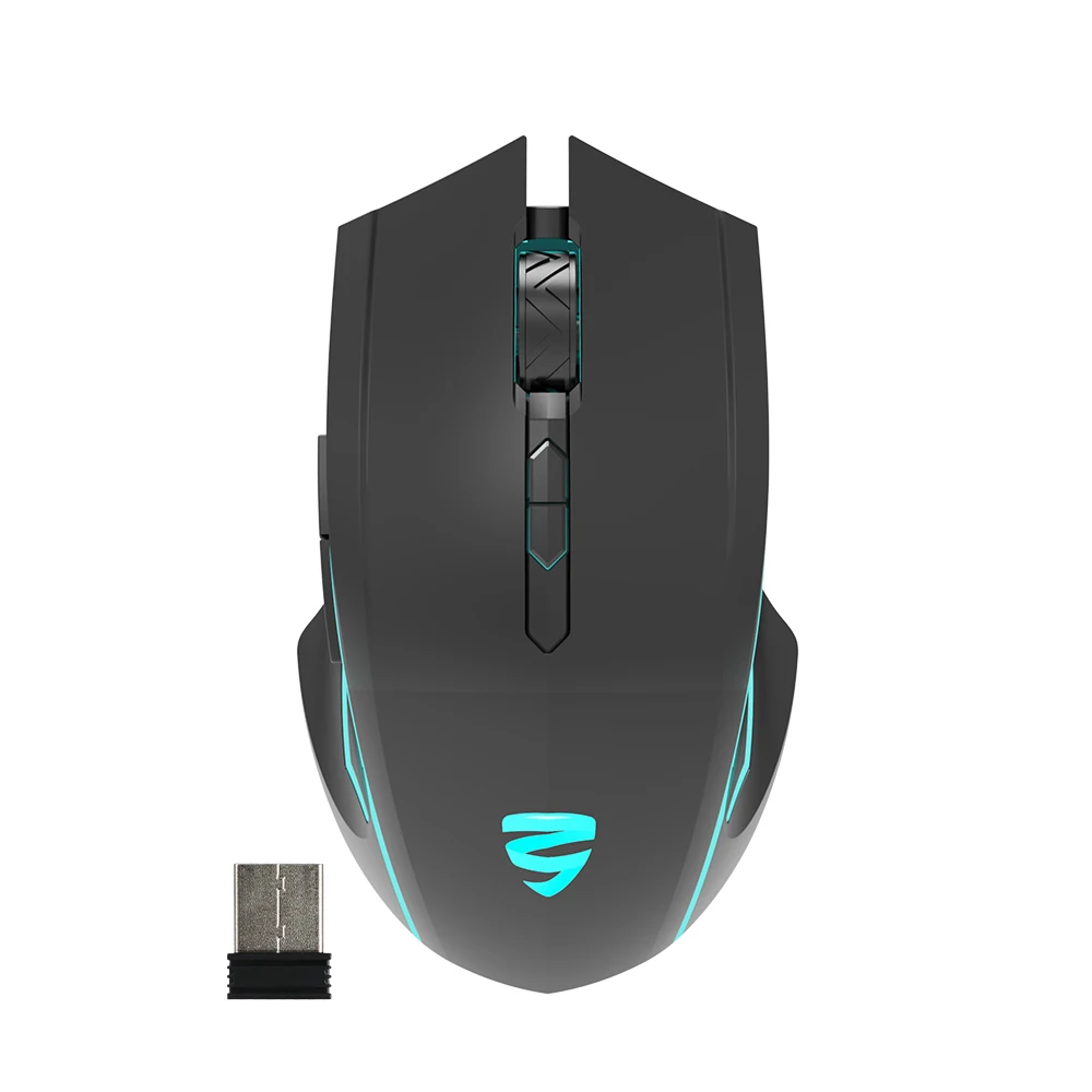KY-M1028RF 2.4G Wireless Gaming Mouse Dynamic Rgb Backlight Mouse Wireless Gaming 1