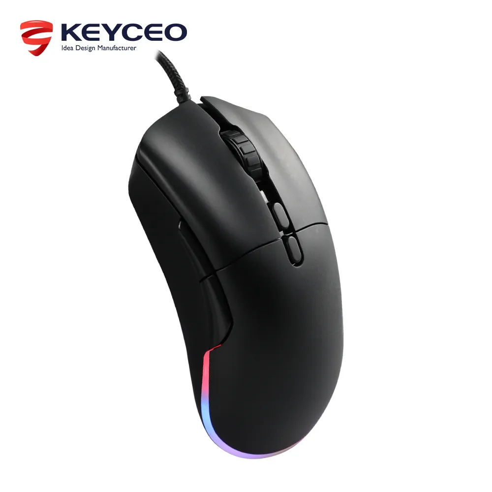 Keyceo Brand Best Gaming Mouse for Small Hands Manufacture RGB 5